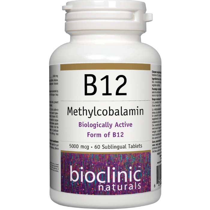B12 Methylcobalamine 5000 mcg