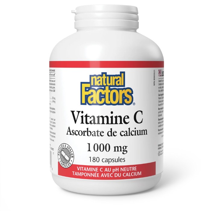 Vitamine C (Ascorbate de calcium) 1000mg 